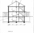 Quadrath-Ichendorf, voll vermietetes Dreifamilienhaus, Erdgeschosswohnung mit Garten, 2 Garagen - Schnittzeichnung